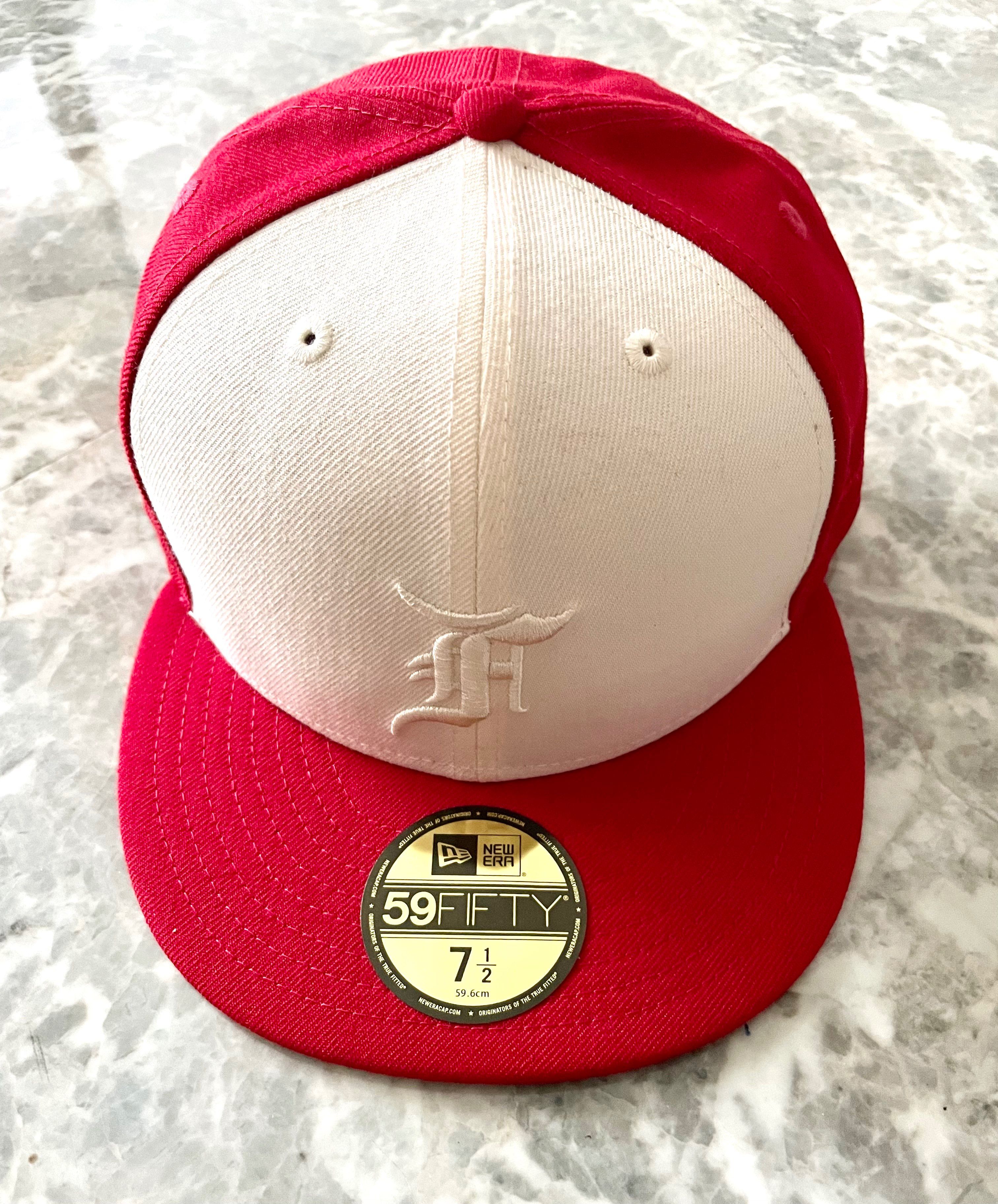 FEAR OF GOD ESSENTIALS New Era Fitted Cap (FW20) "Red"