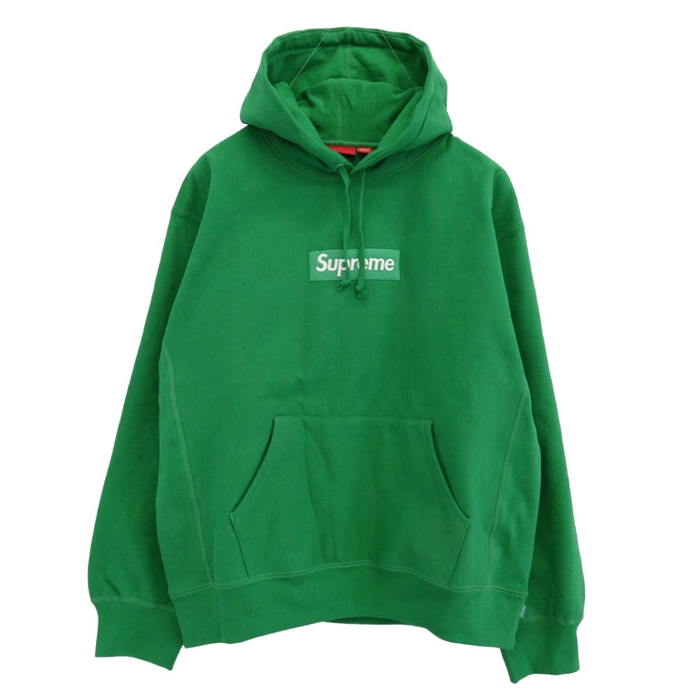 Supreme シュプリーム パーカー 24AW Box Logo Hooded Sweatshirt ボックス ロゴ フーデッド スウェットシャツ パーカー Green グリーン系 L【新古品】【未使用】【中古】