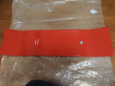 Supreme Uncut Box Logo Skateboard "Red"