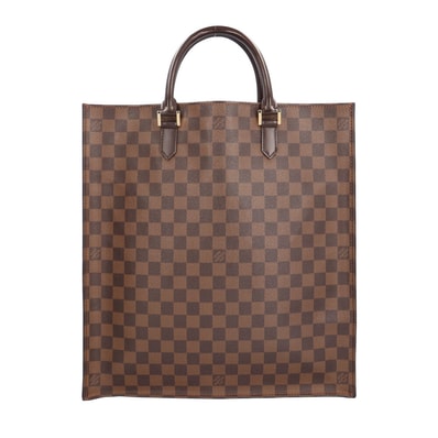 ルイヴィトン サックプラ ダミエ ハンドバッグ ダミエキャンバス N51140 ブラウン ユニセックス LOUIS VUITTON 中古