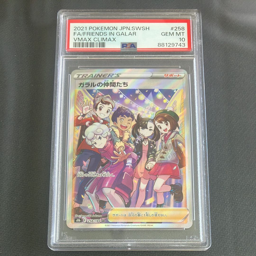 ガラルの仲間たち SR[S8b 258/184](ハイクラスパック「VMAXクライマックス」)