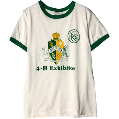 古着 80年代 チャンピオン Champion トリコタグ リンガーTシャツ USA製 メンズM相当 ヴィンテージ/eaa586504