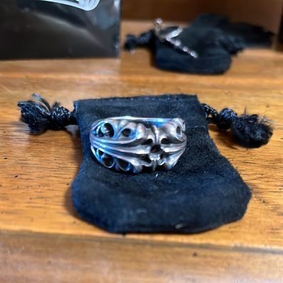 Chrome Hearts K&T Ring "Silver"