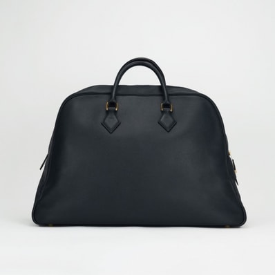 エルメス HERMES サンプロン バッグ トートバッグ ショルダーバッグ クシュベル ネイビー 紺 ゴールド金具