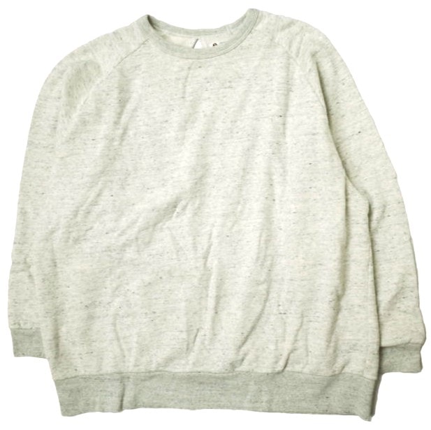 PENNEY'S x Ray BEAMS ぺニーズ レイビームス 別注 日本製 バックオープンスウェット ONE SIZE グレー トレーナー プルオーバー トップス g14068