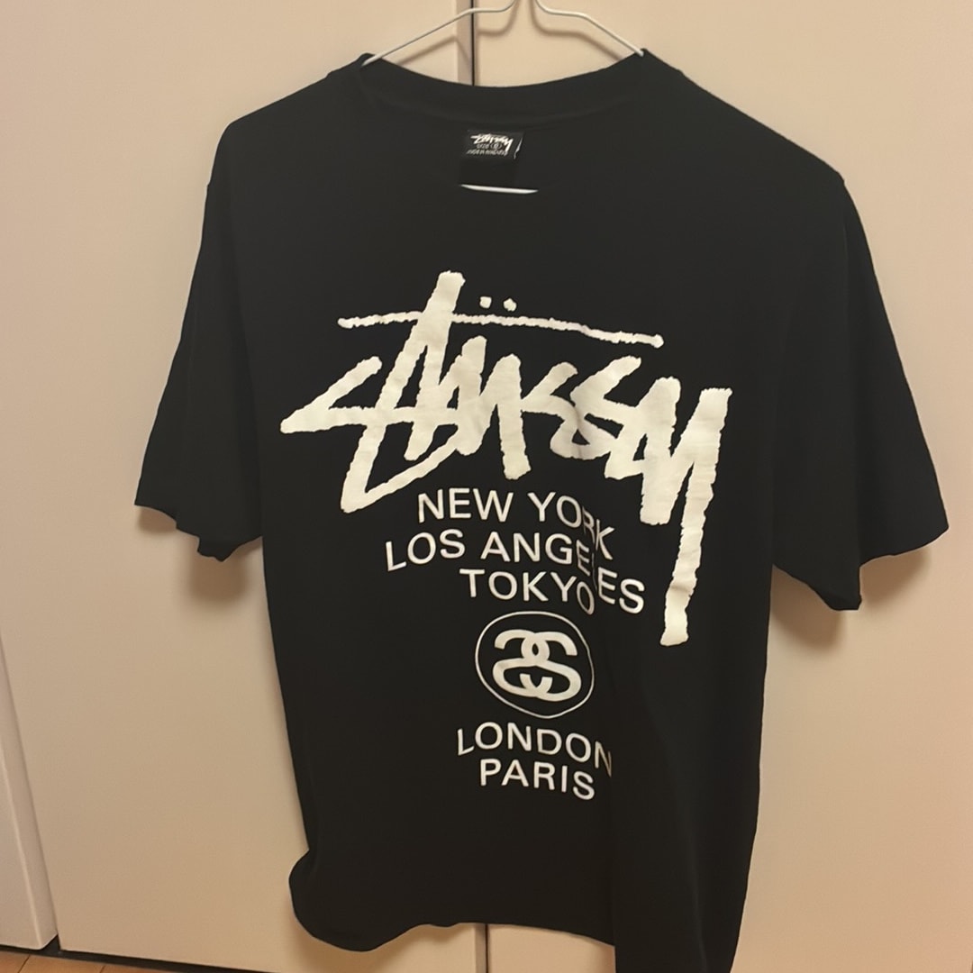 Stussy World Tour Tee "Black" (22FW)