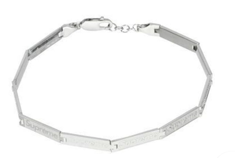 Supreme / Jacob & Co Logo Link Bracelet 