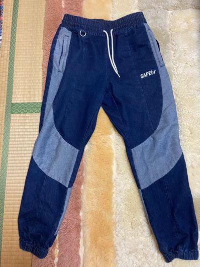 SAPEur DENIM TRACK PANTS "Indigo"