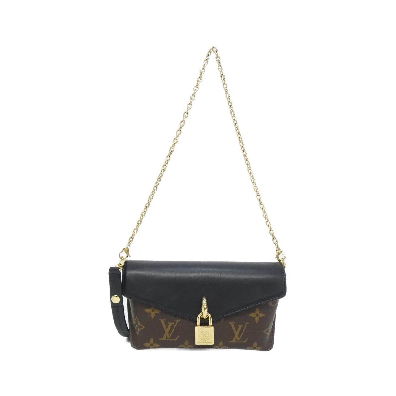 ルイヴィトン モノグラム パドロック オンストラップ M80559 ショルダーバッグ