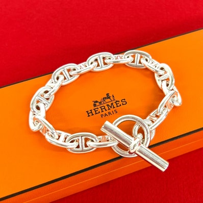 HERMES エルメス シェーヌダンクル MM 17コマ ブレスレット シルバー925 ブレスレット シルバー
25695
