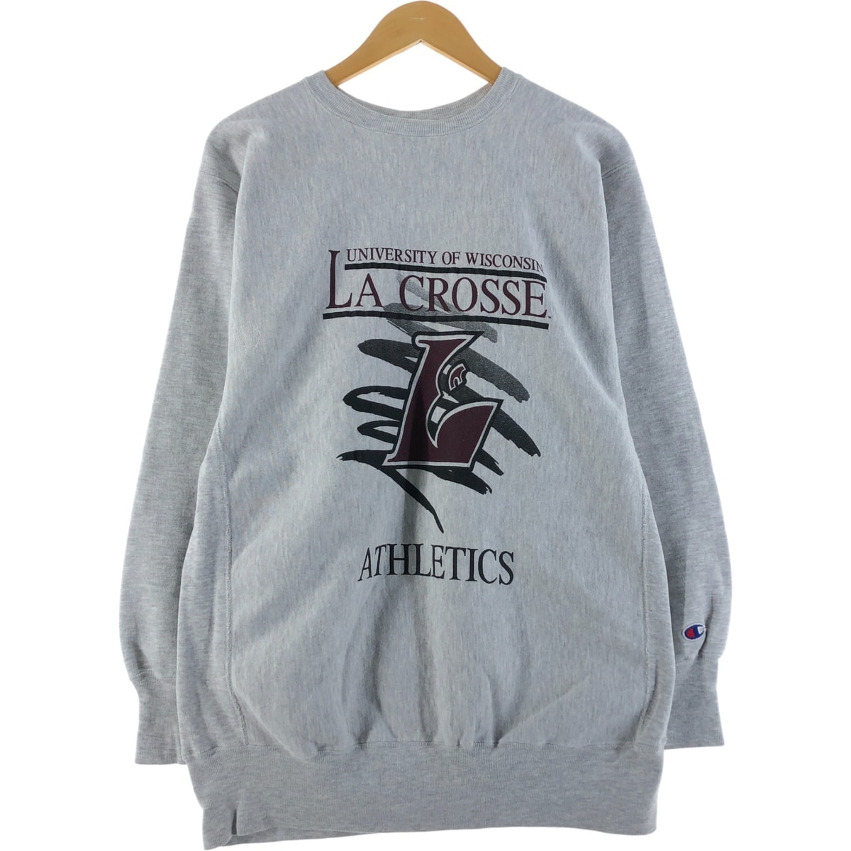 古着 90年代 チャンピオン Champion REVERSE WEAVE リバースウィーブ 刺繍タグ カレッジスウェットシャツ トレーナー USA製 メンズXXL相当 ヴィンテージ/eaa534404