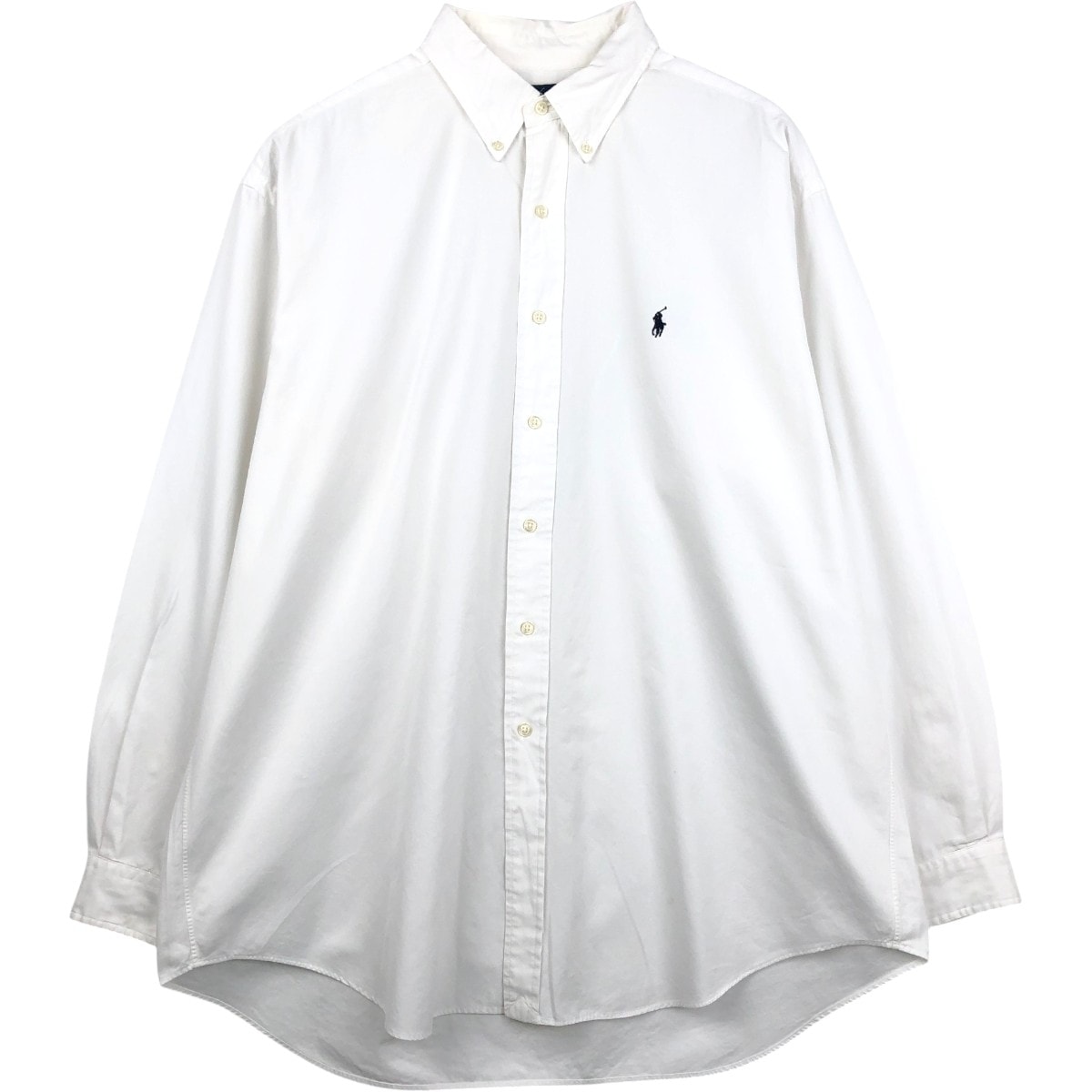 古着 ラルフローレン Ralph Lauren BLAKE 長袖 ボタンダウンシャツ メンズXL相当/eaa661009