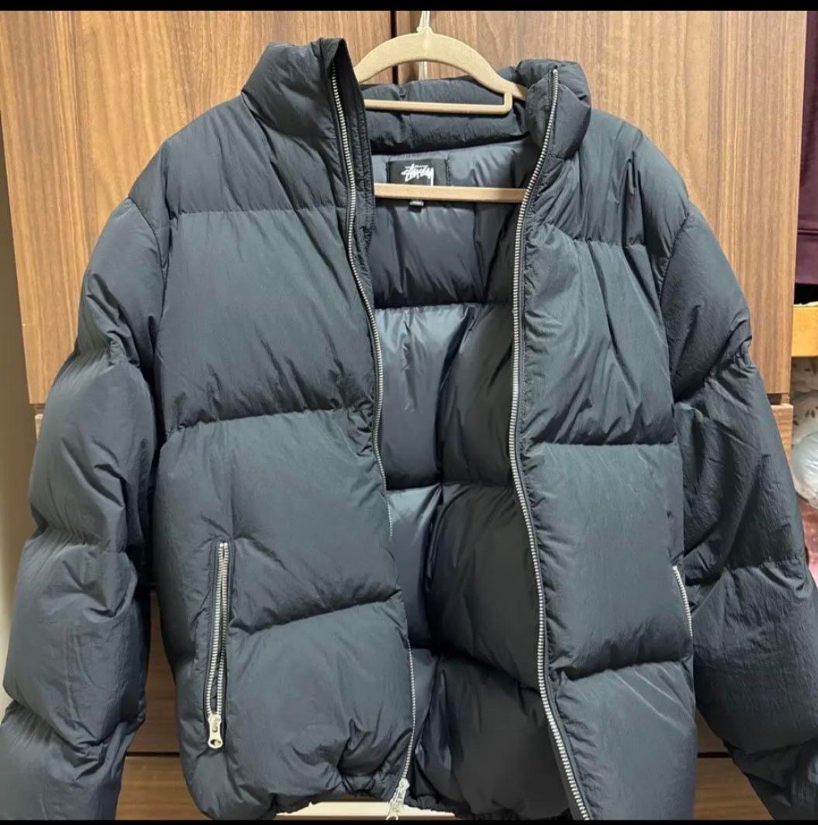 Stussy Down Puffer Nylon "Black"