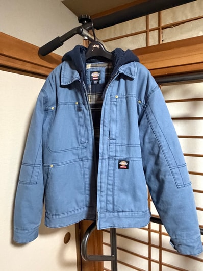Supreme x Dickies Hooded Work Jacket "Royal"