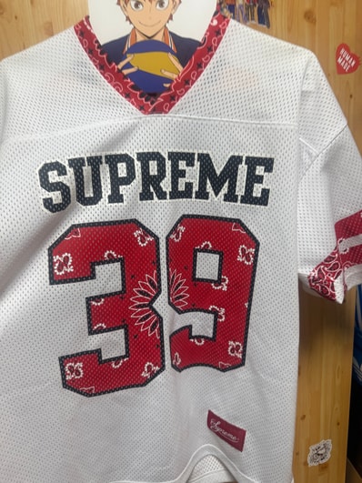 Supreme Bandana Football Jersey Supreme Bandana Football Jersey