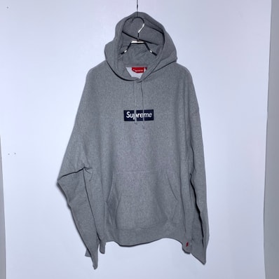 Supreme Box Logo Hooded Sweatshirt (25FW) "Heather Grey"