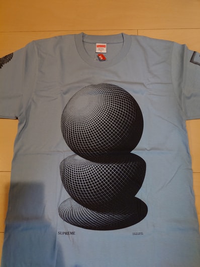 希少 17ss supreme M.C.escher エッシャー Tシャツ blue