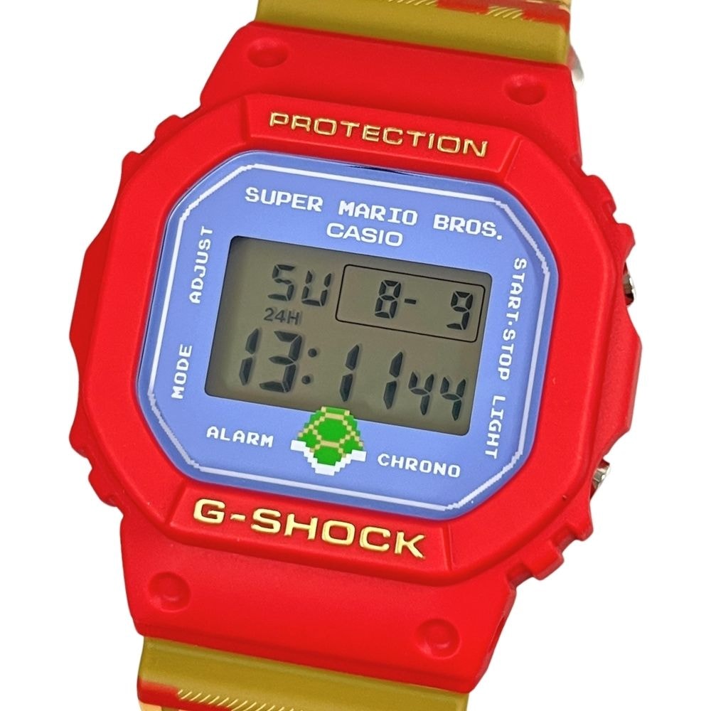 CASIO カシオ DW-5600SMB-4JR SUPER MARIO BROTHERS スーパーマリオブラザーズ コラボ G-SHOCK 腕時計 55953