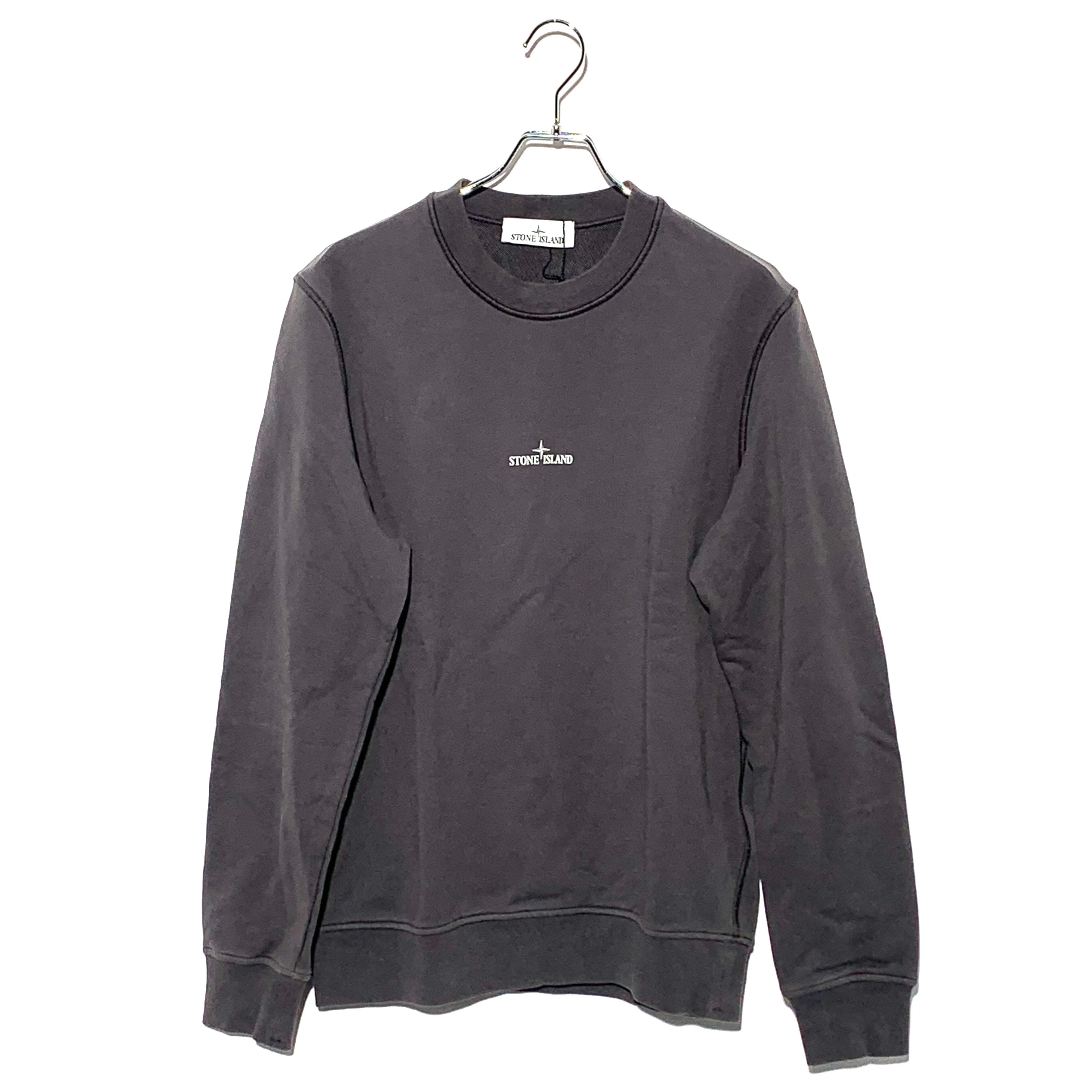 STONE ISLAND Back Compass logo sweat charcoal