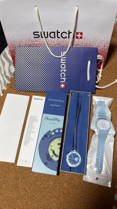 Swatch x Audemars Piguet Royal Pop Lan Ba "Blue"
