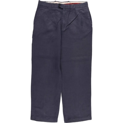 古着 バーバリー Burberry's BURBERRY LONDON リネンパンツ スラックス フランス製 メンズw32相当/eaa565973