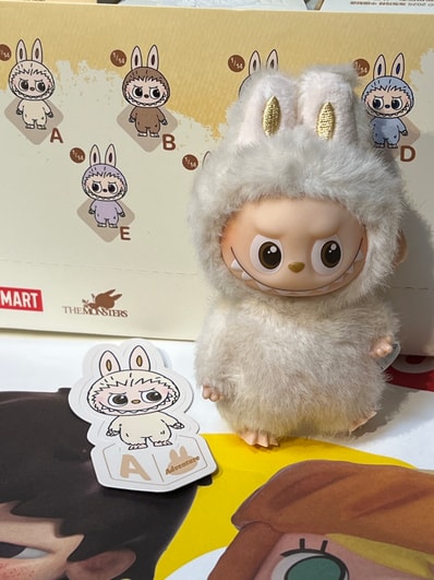 POP MART THE MONSTERS (LABUBU) Pin for Love Series-Vinyl Plush Pendant (A-M) A