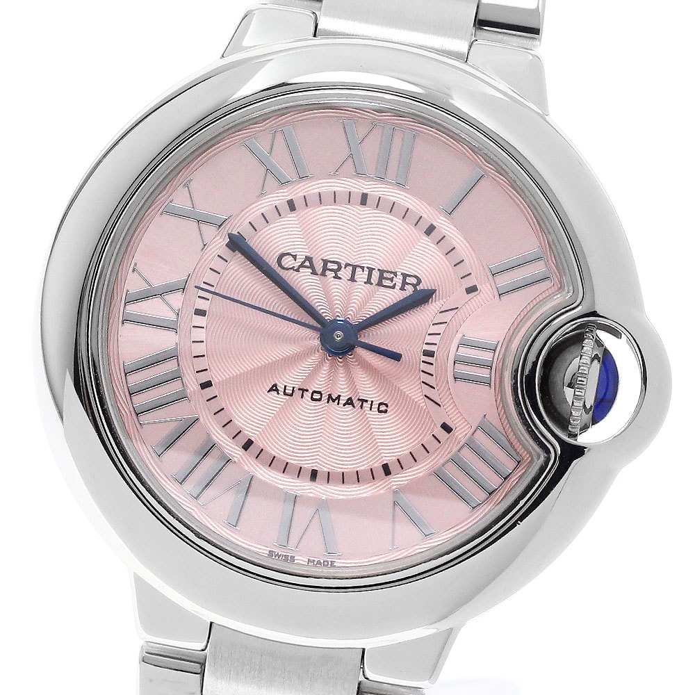 カルティエ バロンブルー 33mm W6920100 レディース 【中古】