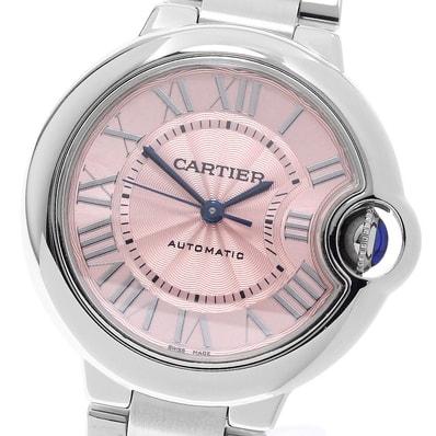 カルティエ バロンブルー 33mm W6920100 レディース 【中古】