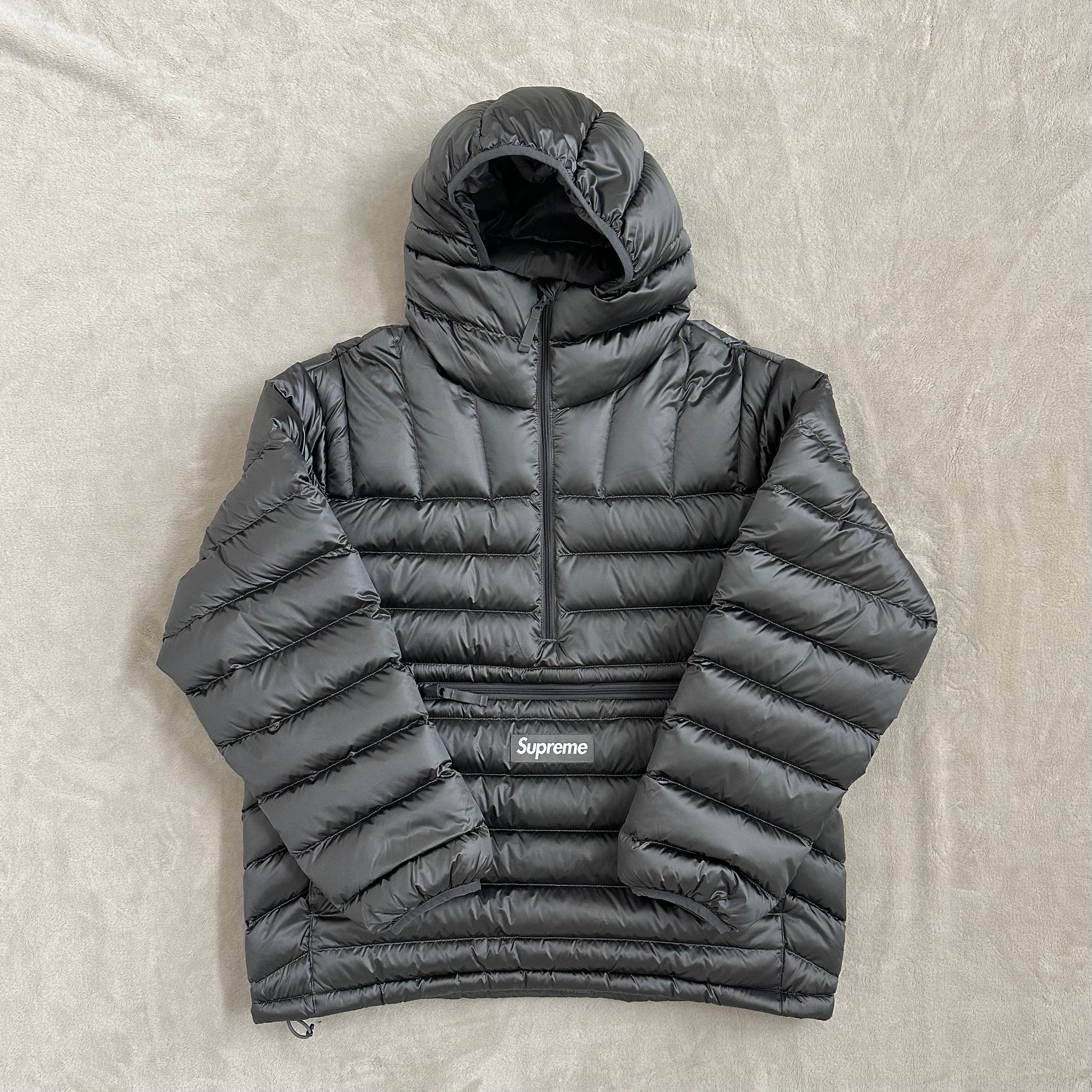 Supreme Micro Down Half Zip Hooded Pullover 