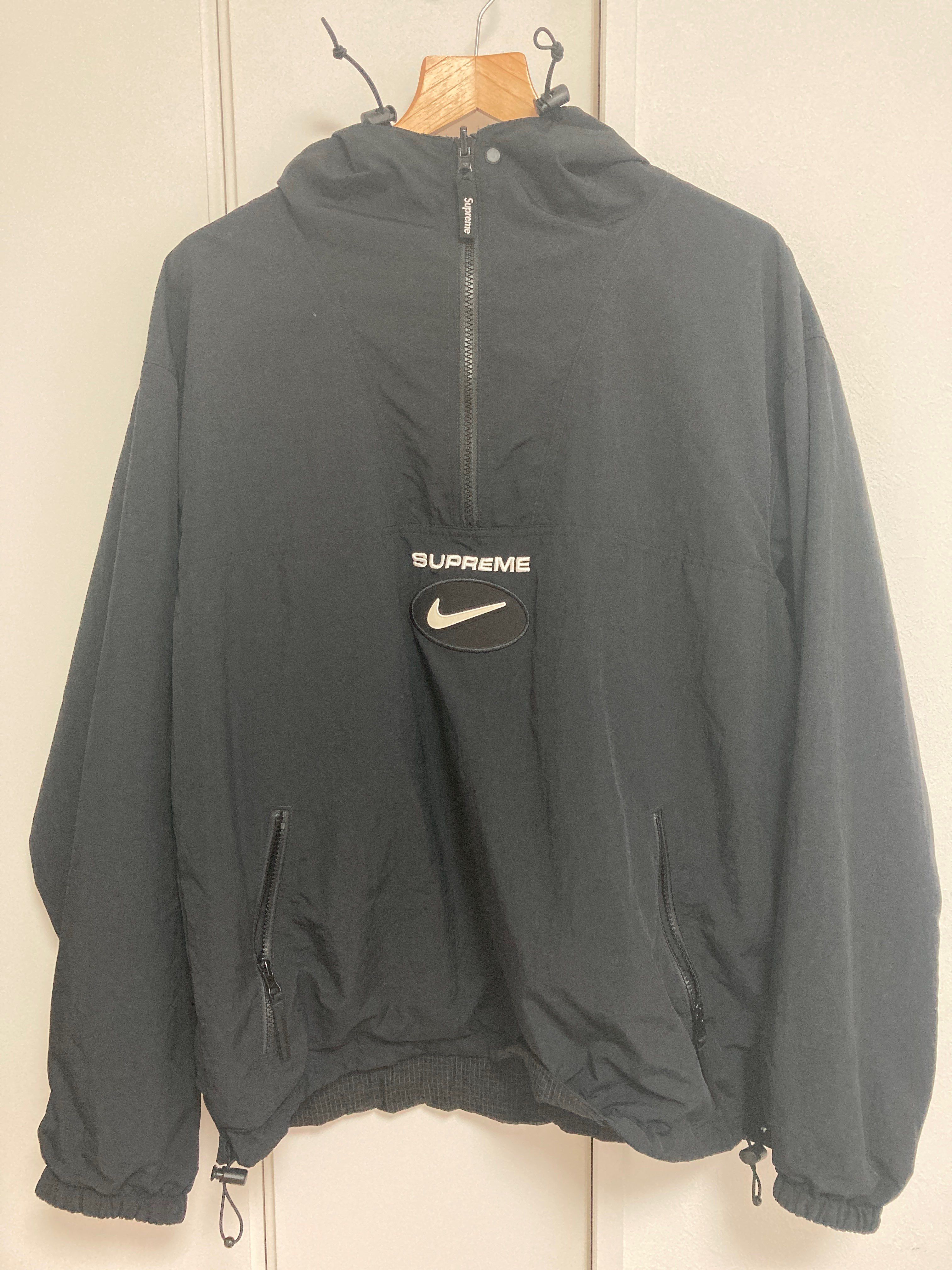 Supreme / Nike Jewel Reversible Ripstop Anorak "Black"