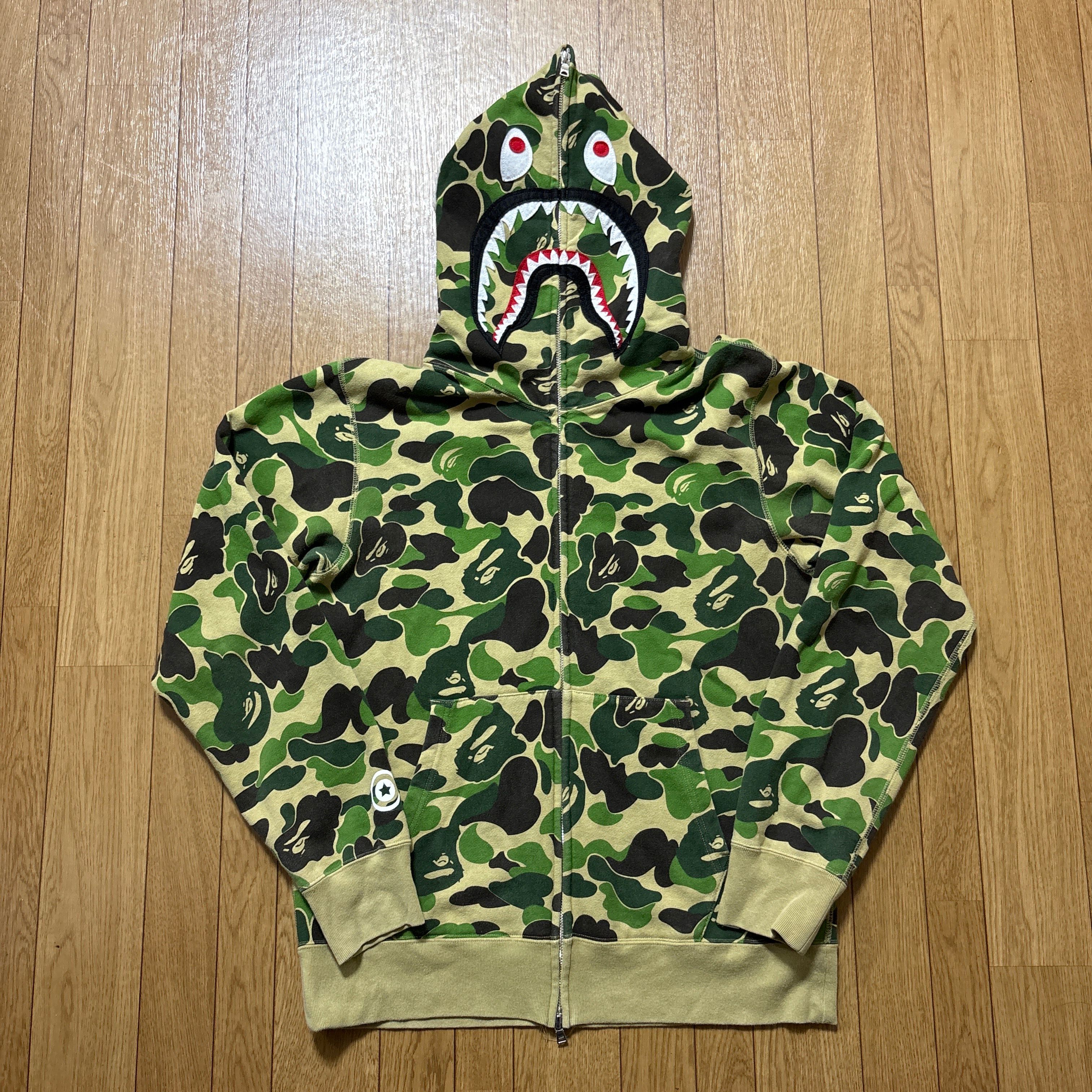bape shark hoodie ベイプ シャーク パーカー エイプ abc