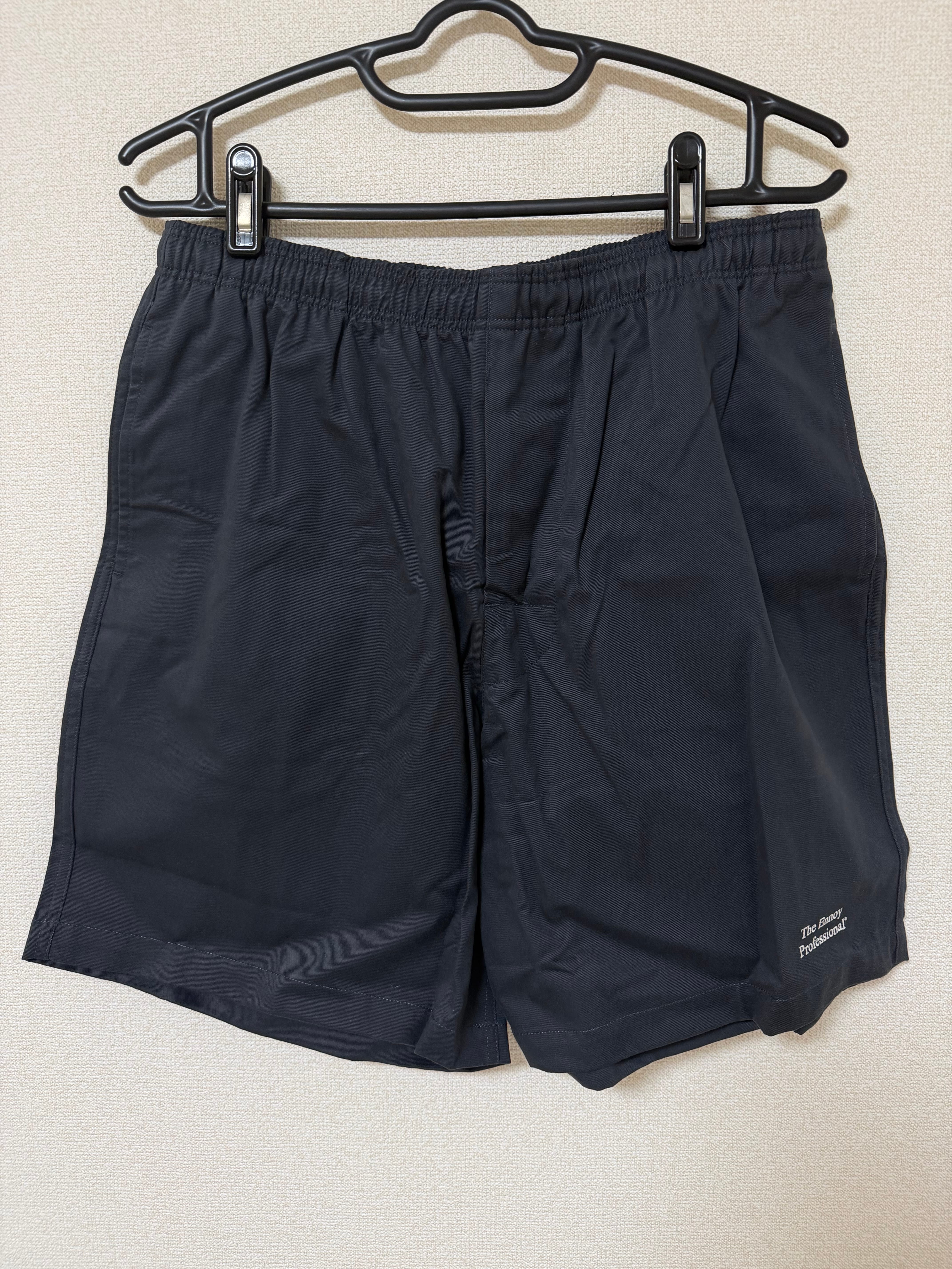 ENNOY 22SS Cotton Easy Short Pant "Navy" SS22BRENPT01LV