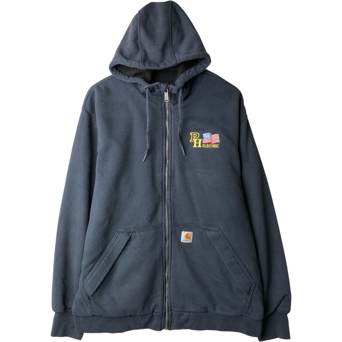 古着 カーハート Carhartt Loose Fit スウェットフルジップパーカー メンズL相当/eaa633015