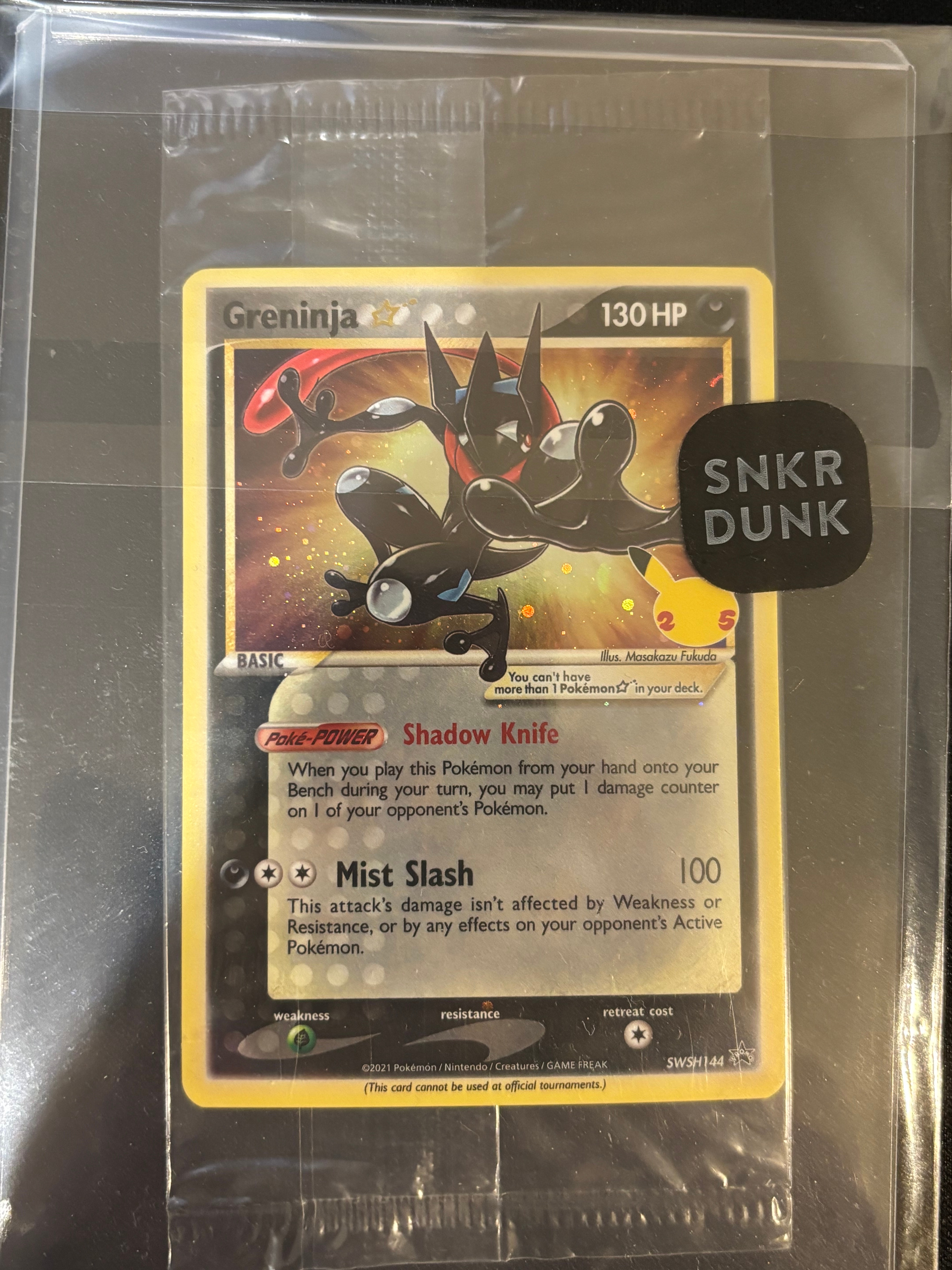 PSA10】ゲッコウガ☆ P [SWSH144]【英語版】(ソード&シールド「セレブ