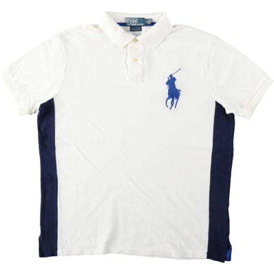 古着 ラルフローレン Ralph Lauren POLO by Ralph Lauren CUSTOM FIT ビッグポニー 半袖 ポロシャツ メンズL相当/eaa620873
