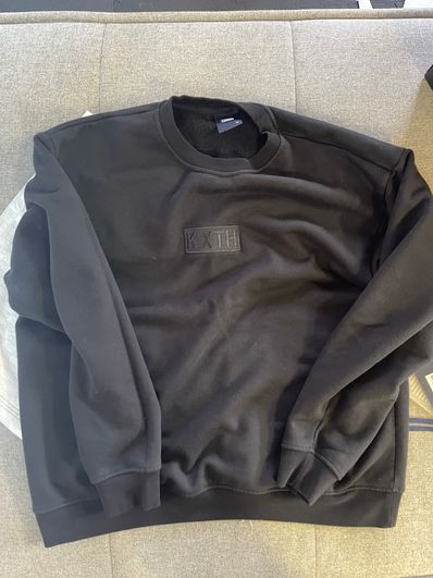 Kith Cyber Monday Crewneck "Black"(KHM030147-001)