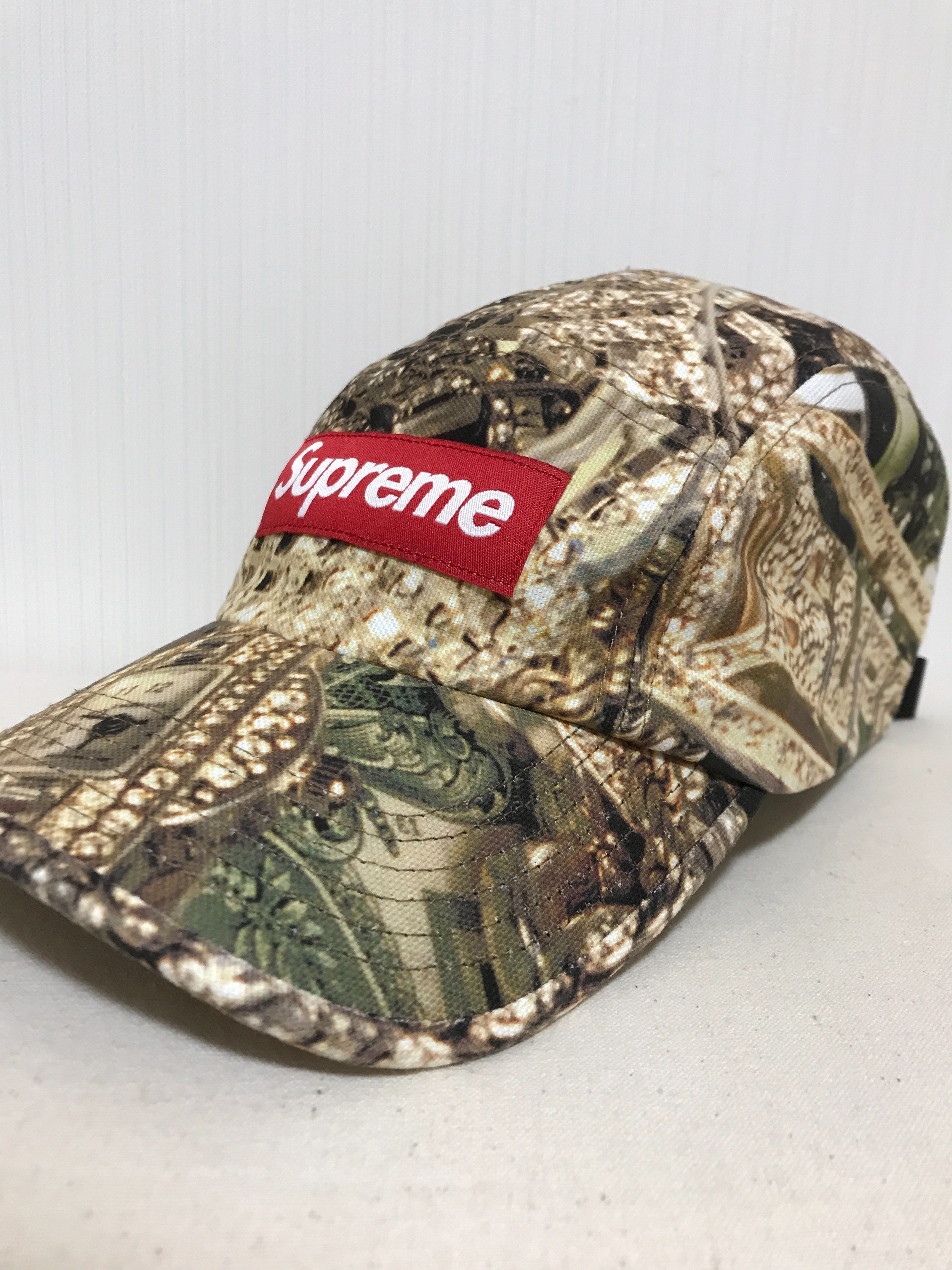 Supreme Bling Camp Cap "Yellow"