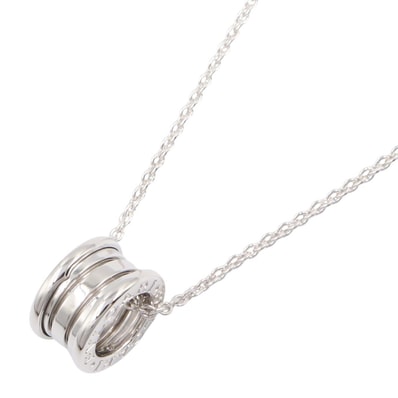 ブルガリ BVLGARI B-zero1 ビーゼロワン ネックレス ネックレス ジュエリー K18WG(ホワイトゴールド) レディース シルバー系 352815 【中古】