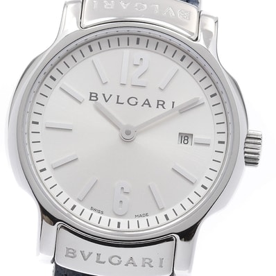 ☆良品 ブルガリ ソロテンポ デイト ST29S レディース 【中古】