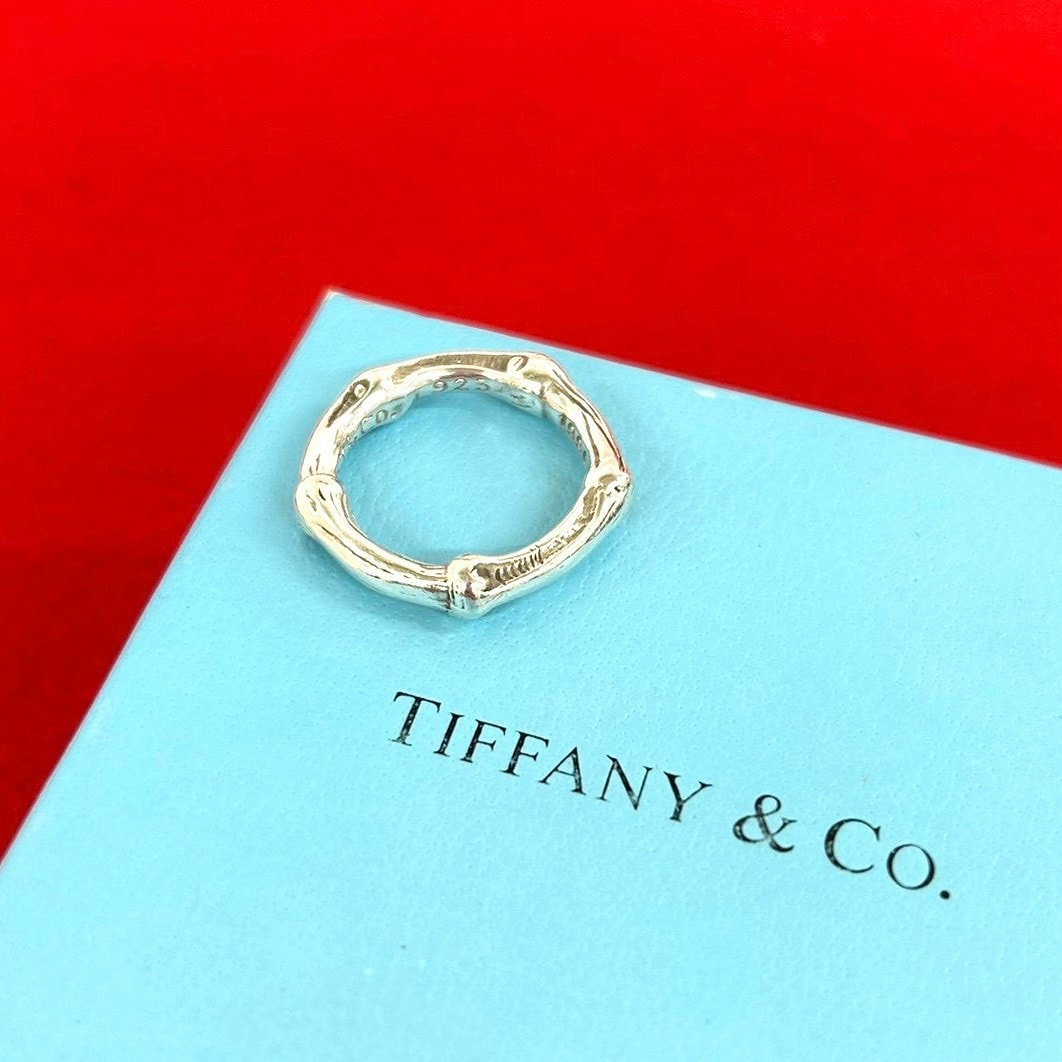 TIFFANY&Co. ティファニー バンブーリング シルバー925 リング・指輪 12号 シルバー
 49322