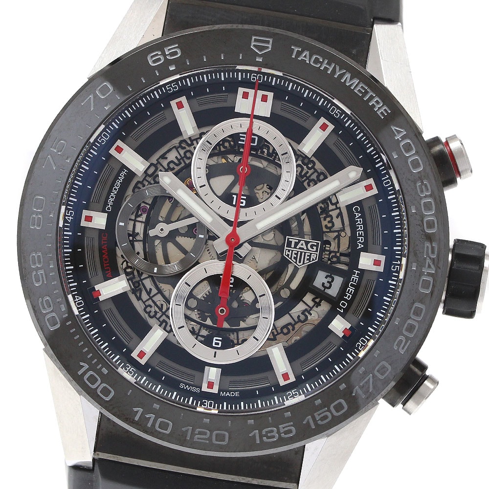 タグホイヤー カレラ キャリバーホイヤー01 メンズ 【中古】