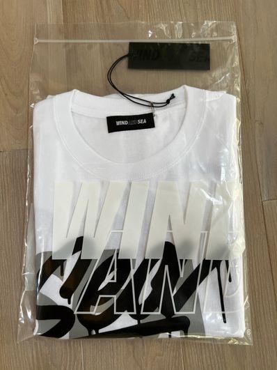 WIND AND SEA X IT'S A LIVING (SEA) T-SHIRT "White"