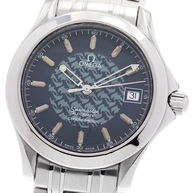 オメガ シーマスター120 ジャックマイヨール メンズ 【中古】