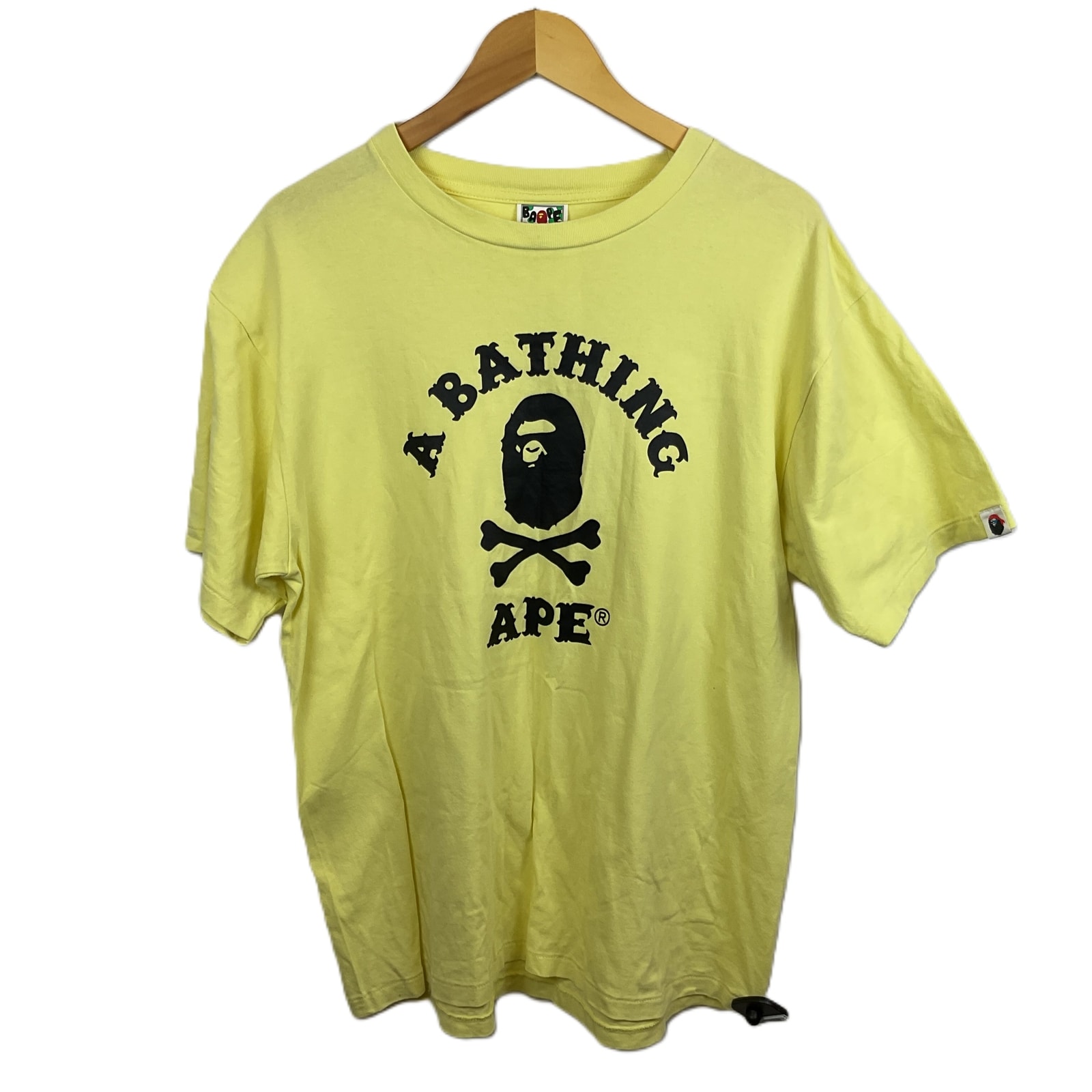 a bathing ape 【ア・ベイシング・エイプ】Tシャツ フロントロゴ XL
