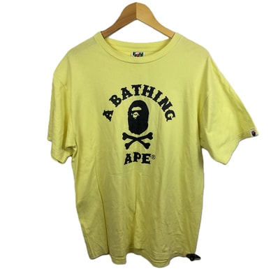 a bathing ape 【ア・ベイシング・エイプ】Tシャツ フロントロゴ XL