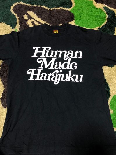 HUMAN MADE Girls Don't Cry Harajuku T-Shirt #2 "Black" / VERDY