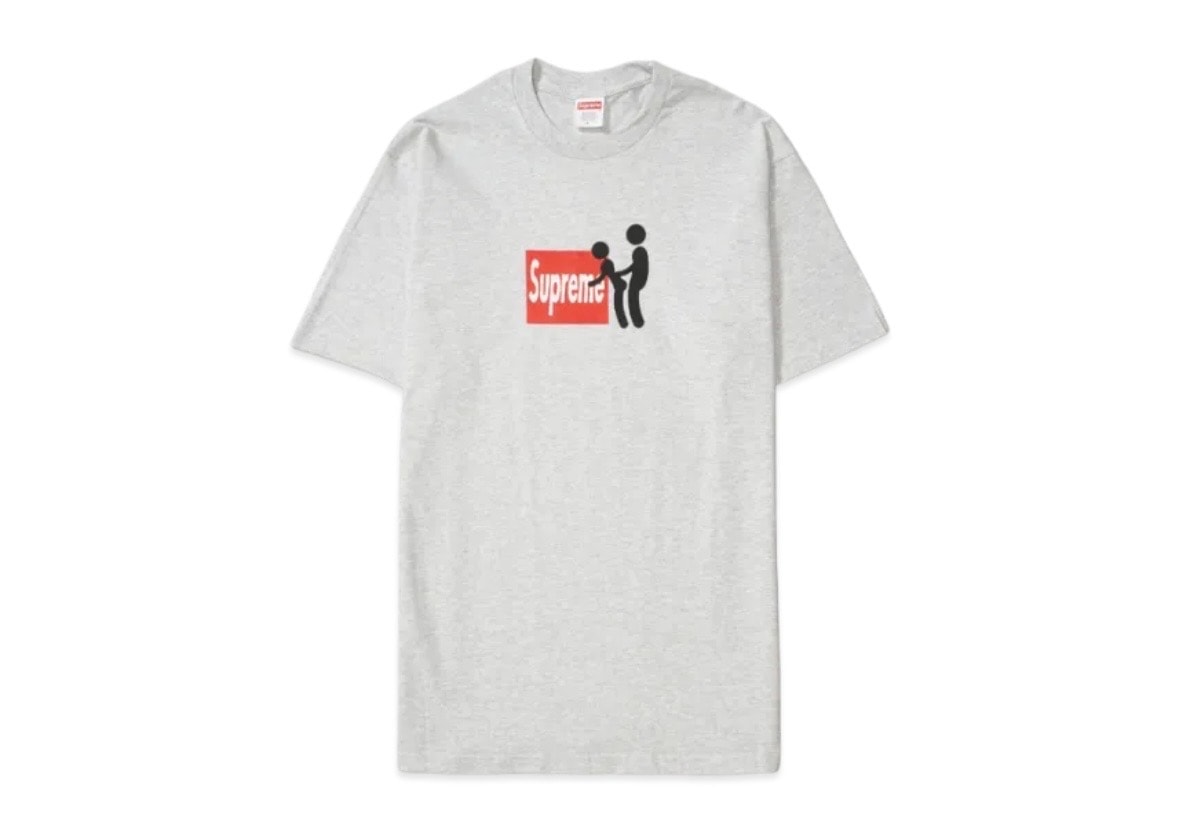 Supreme Stick Tee "Ash Grey"