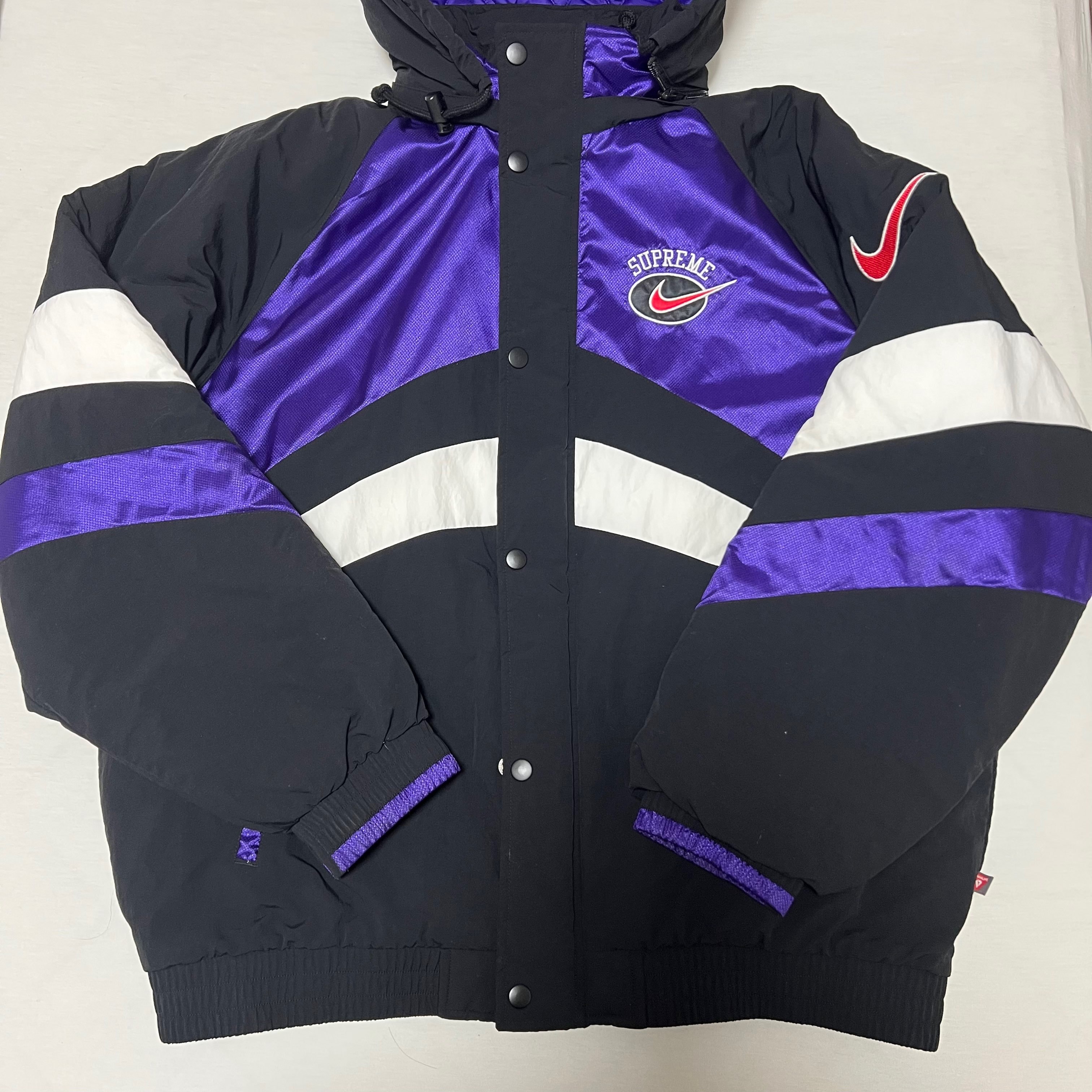 Supreme / Nike Hooded Sport Jacket "Purple"
