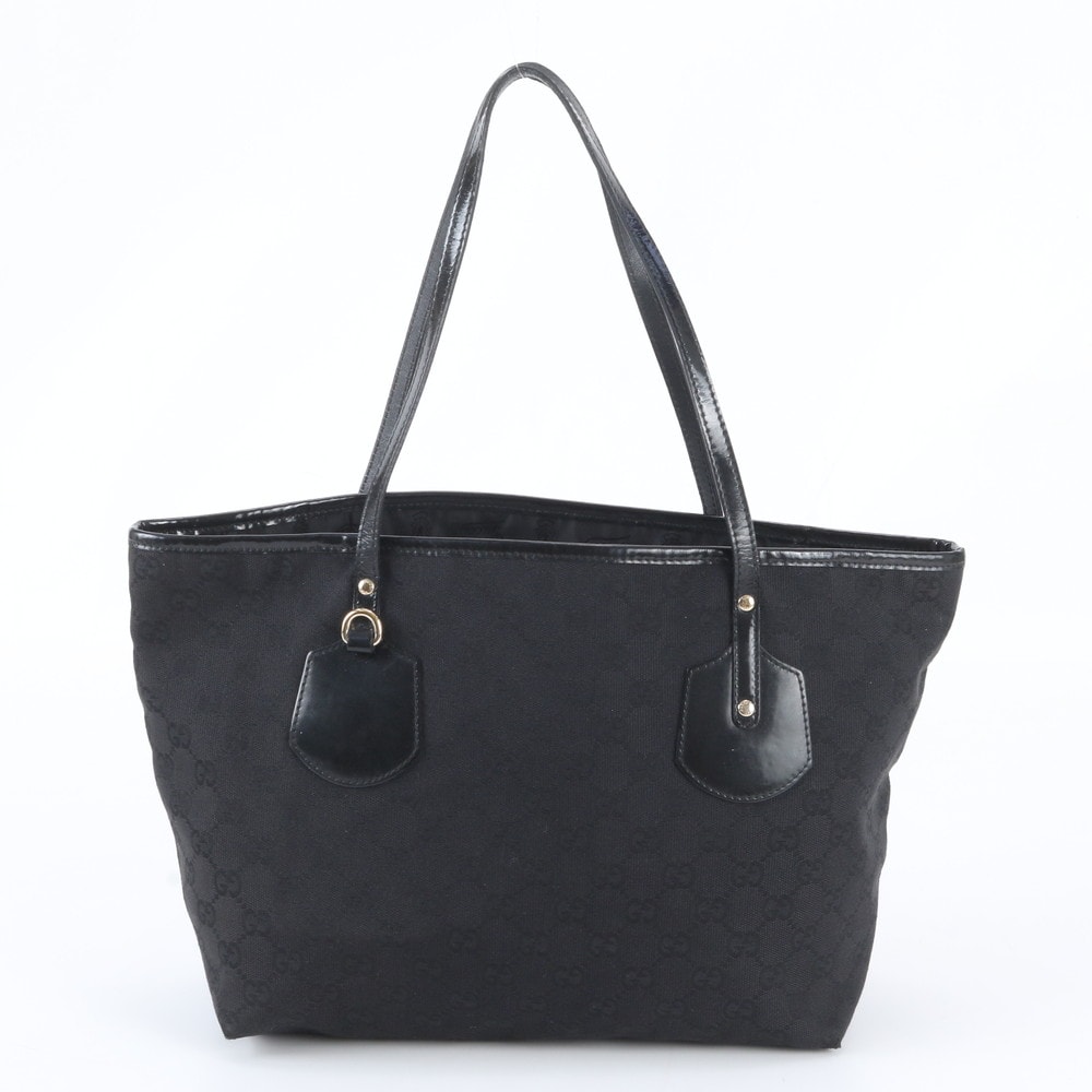 ■美品 グッチ GGキャンバスジョリー 211976 トート バッグ