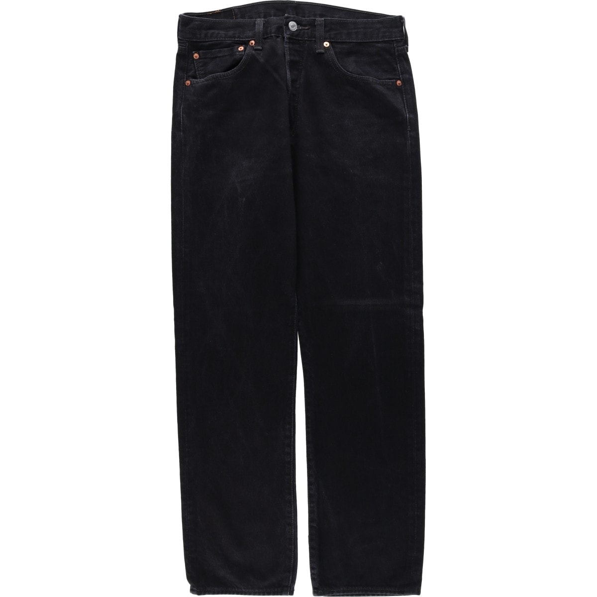 古着 リーバイス Levi's 501 ブラックデニム ストレートデニムパンツ メンズw33相当/eaa622461